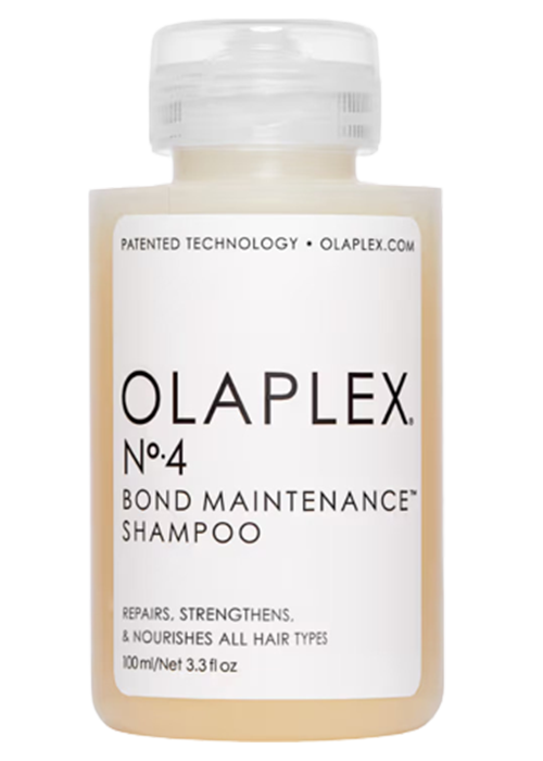 OLAPLEX no 4 Bond Maintenance Shampoo 100ml bottle for hair repair and hydration