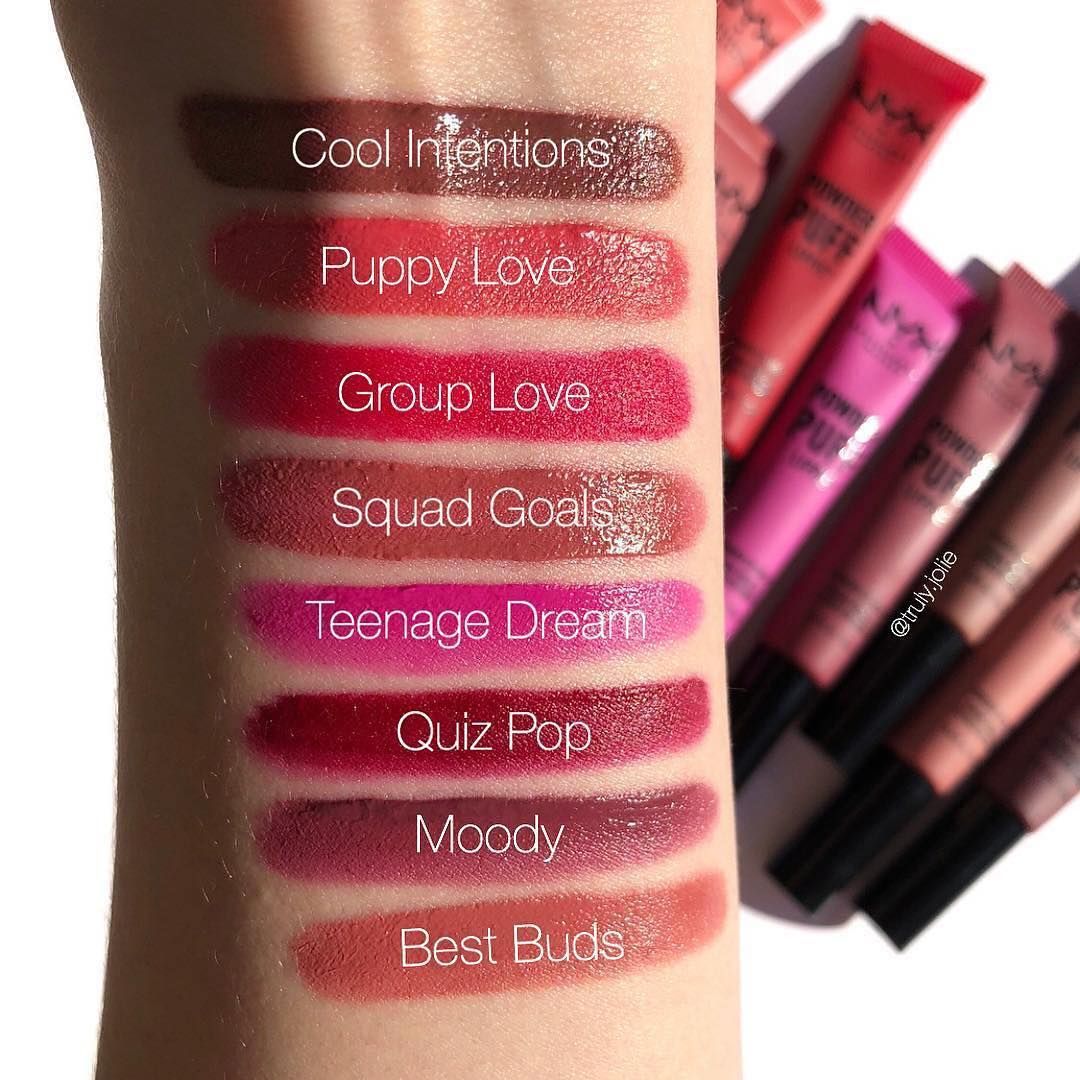 NYX Powder Puff Lippie lip cream with matte finish and soft applicator
