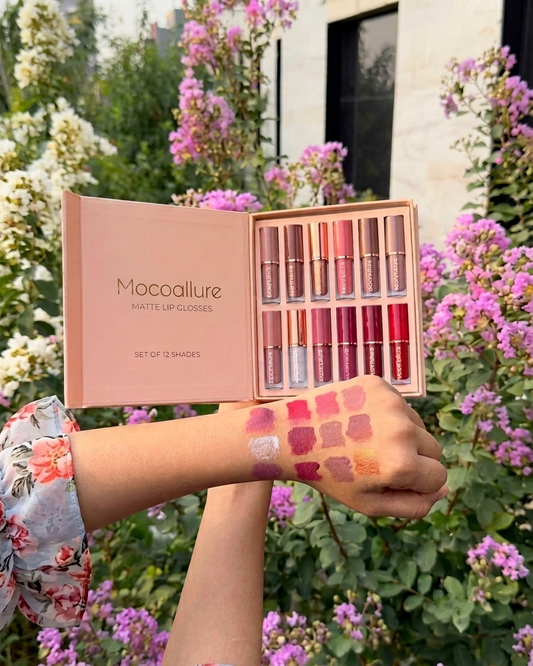 Mocoallure Matte Lip Gloss ( 12 Shades )