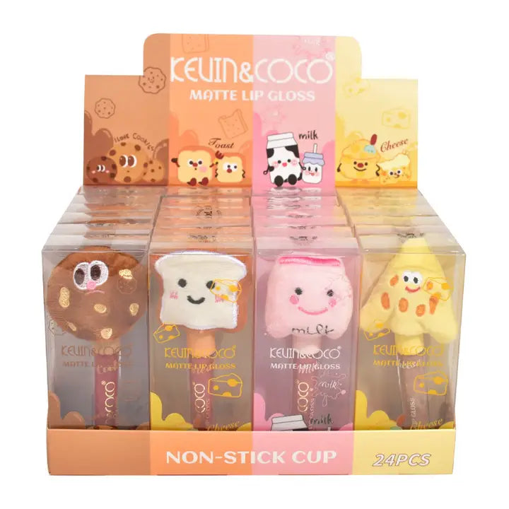 Kevin & Coco Foodie Fun Matte Lip Gloss ( Set of 4 )