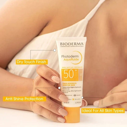 Bioderma Photoderm Aquafluide SPF 50+ Tinted Sunscreen