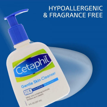 Cetaphil Gentle Skin Cleanser 500ml bottle for gentle, hydrating daily skincare