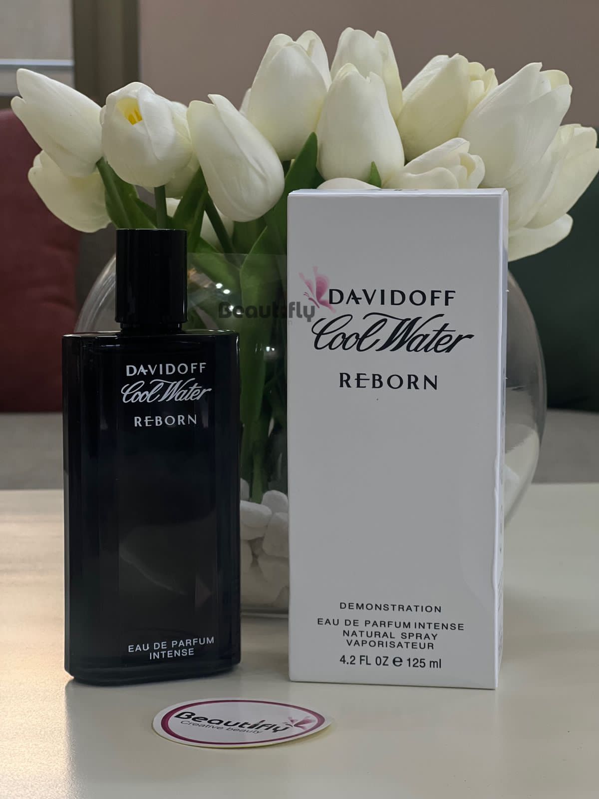 Davidoff Cool Water Reborn For Men  EAU DE 125 ml ( Original Tester )