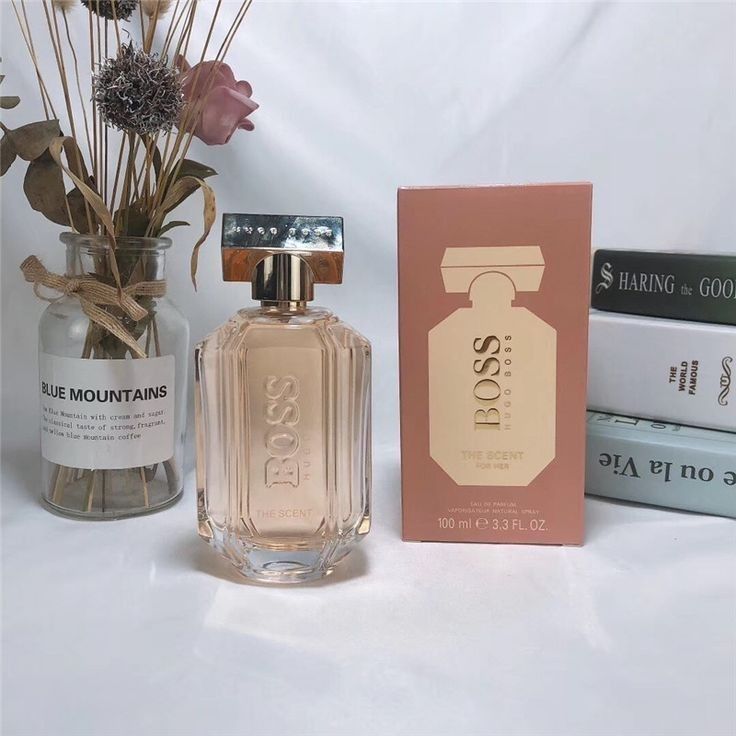 Hugo Boss The Scent Le Parfum bottle with luxury settings representing seduction and desire