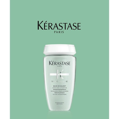Kerastase Spécifique Bain Divalent shampoo bottle 80ml for balancing scalp oiliness and adding volume