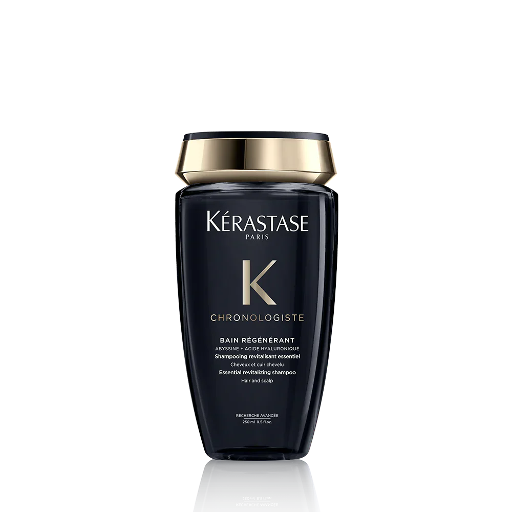 Kerastase Chronologiste Bain Regenerent youth revitalizing shampoo with hyaluronic acid and vitamin E for nourished hair