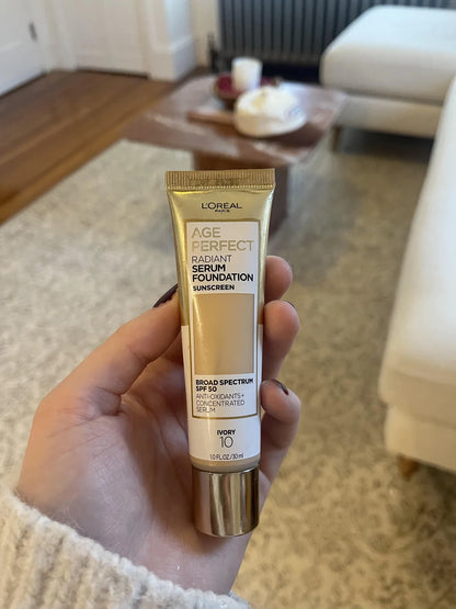 L'Oreal Paris Age Perfect Radiant Serum Foundation with SPF 50