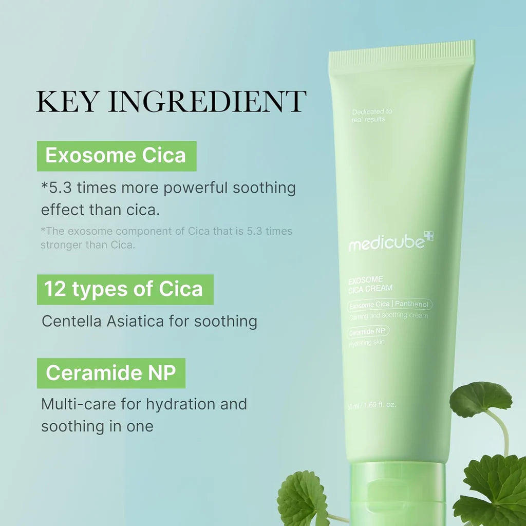 Medicube Exosome Cica Tea Tree Cream 50ml