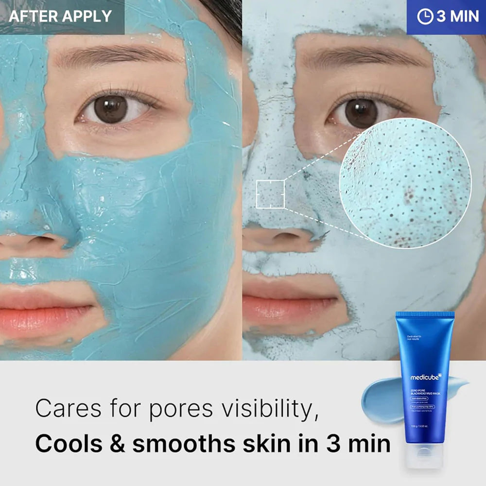 Medicube Zero Pore Blackhead Mud Mask 100g