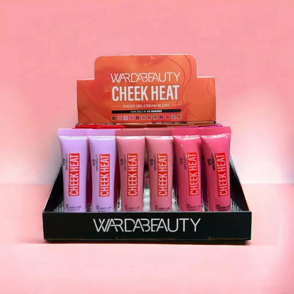 Warda Beauty | Cheek Heat Dheer Gel-Cream Blush -  Available in 12 Shades