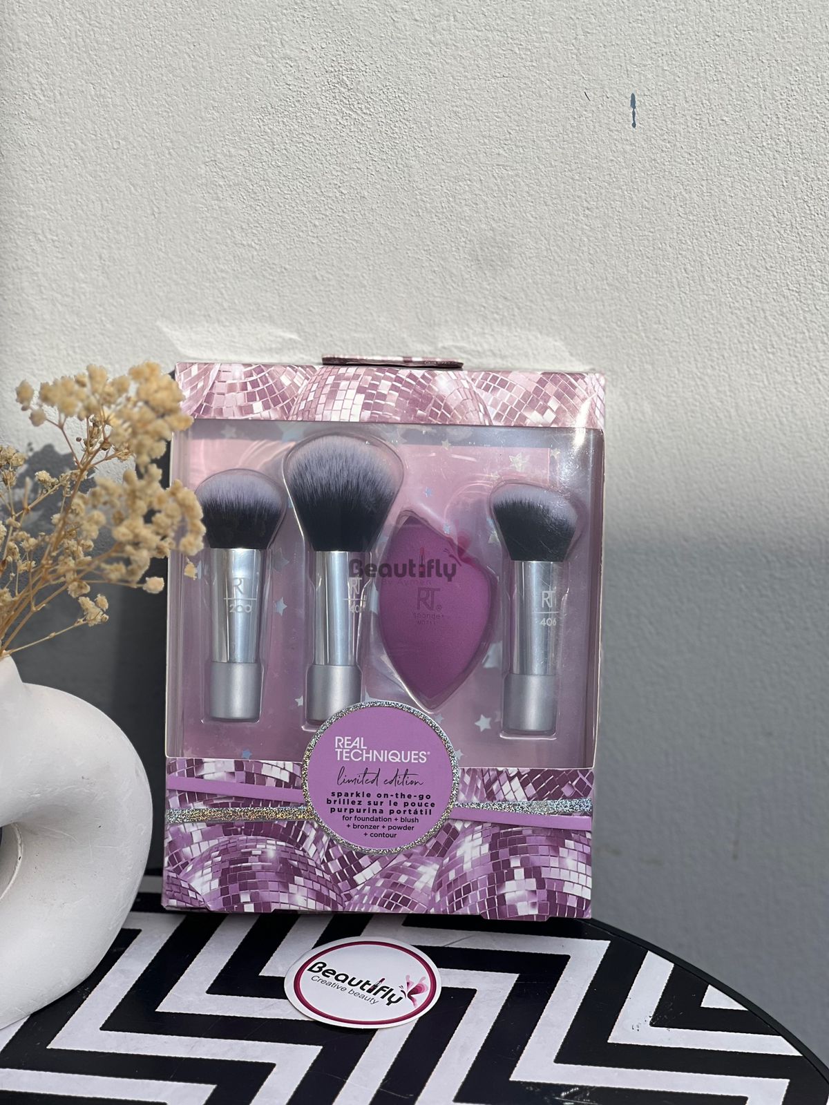 Real Techniques – Sparkles On The Go Limited Edition Brush Set