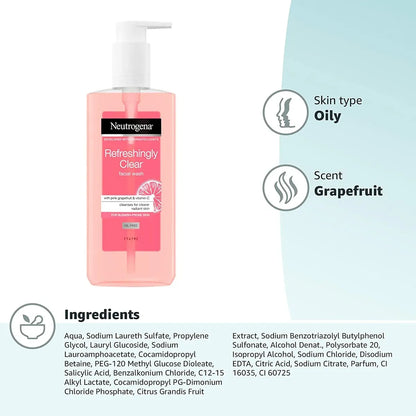 NEUTROGENA Refreshingly clear Facial wash - Buy Now Pakistan