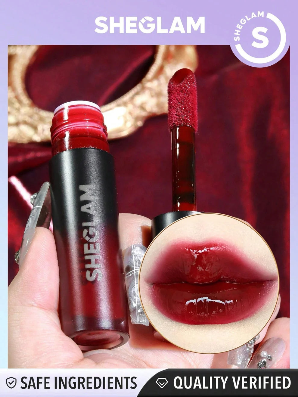 SHEGLAM Ember Rose Immortal Love Nourishing Lip Gloss