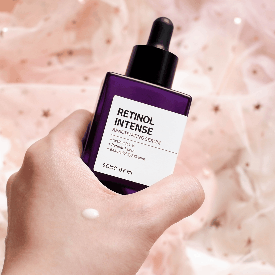 SOME BY MI Retinol Intense Reactivating Serum bottle for gentle anti-aging and skin revitalization