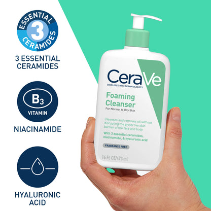 CeraVe Foaming Facial Cleanser