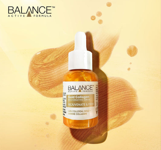 Balance Active Formula | Gold + Marine Collagen Rejuvenating Serum 30ml - Buy Now Pakistan