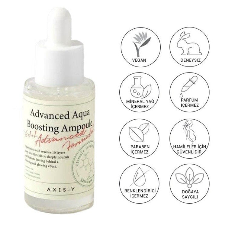 AXIS-Y Advanced Aqua Boosting Ampoule 30ml – Your Skin’s Hydration Hero