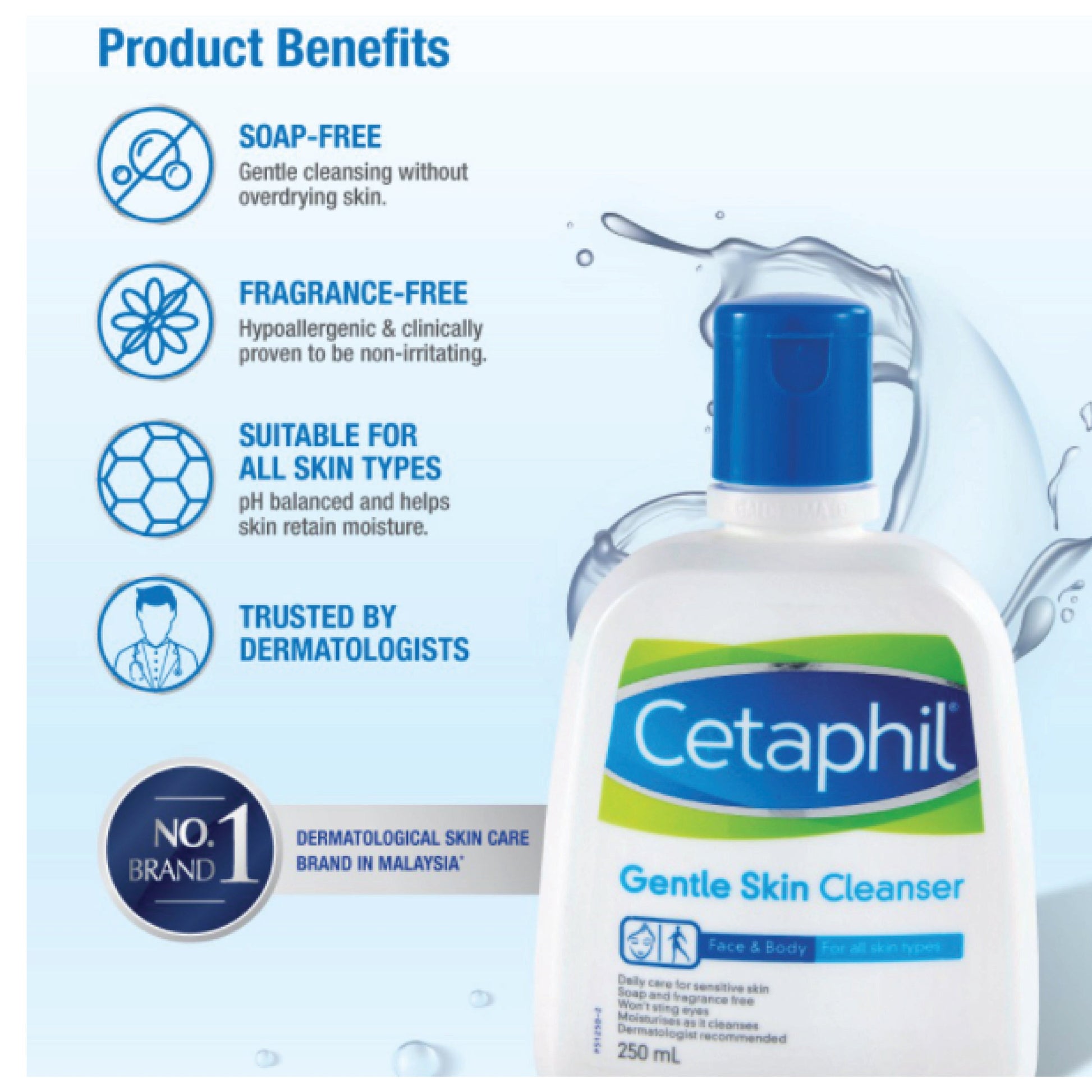 Cetaphil gentle skin cleanser 500ml - Buy Now Pakistan