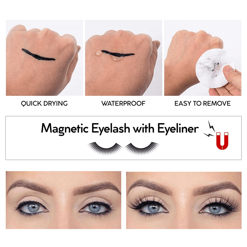 Magnetic Eyeliner Eyeslashes - Buy Now Pakistan